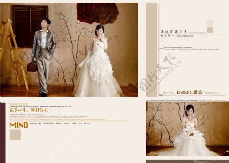 韩式婚纱模板