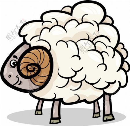 羊年矢量动物素材