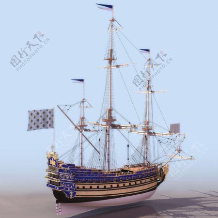 SOLEIL船模型04