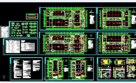 某药厂车间建筑施工图CAD设计图下载