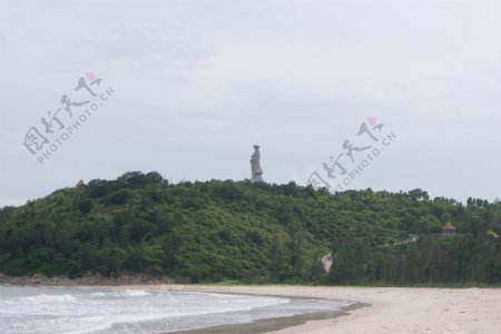 广东阳江东平珍珠湾海边风景图片