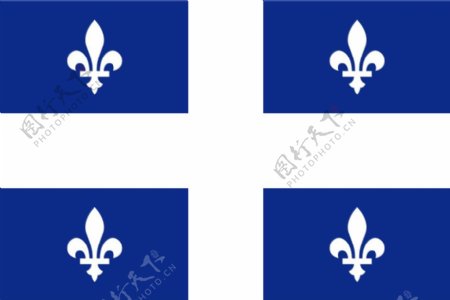 魁北克加拿大国旗