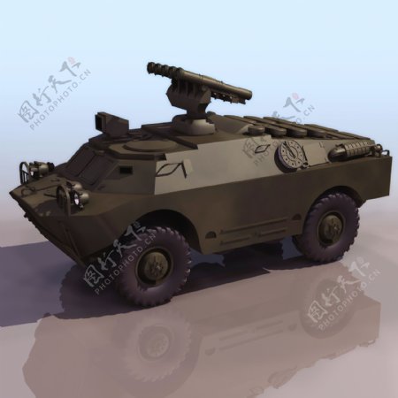 BRDM3坦克模型02