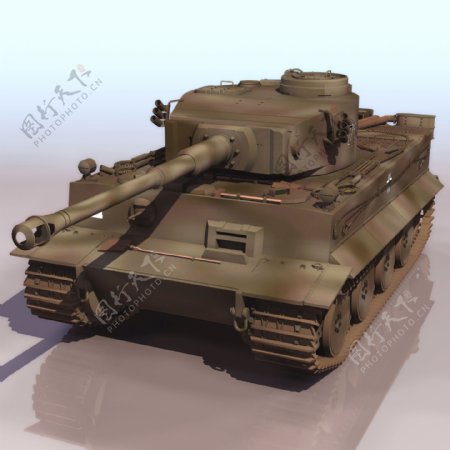 TIGER坦克模型018