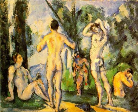 PaulCzanne0071法国画家保罗塞尚paulcezanne后印象派新印象派人物风景肖像静物油画装饰画