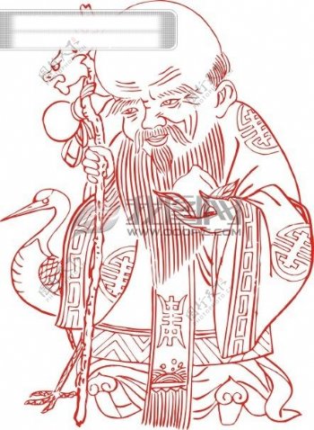 寿星老人图