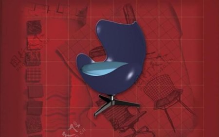 现代主义风格之椅子3D模型椅子041