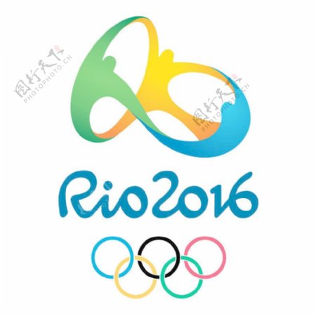 里约2016奥运会会徽的矢量图形