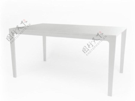 CASAMANIATablesAL01简约的白色长桌