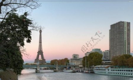 法国巴黎铁塔高清摄影图片