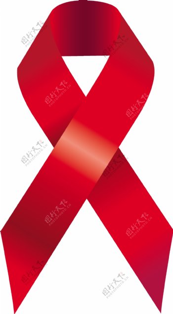 AIDS艾滋病标志矢量素材sxzj