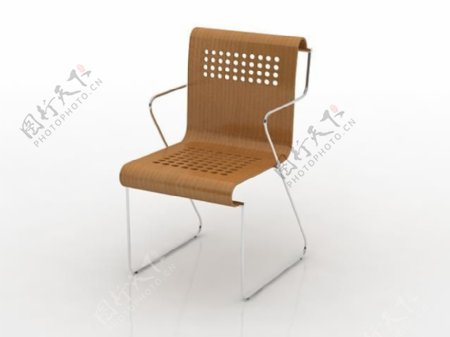 休闲办公座椅3d模型