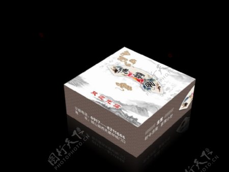 中国风餐厅抽纸盒