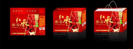 陕北红枣包装图片