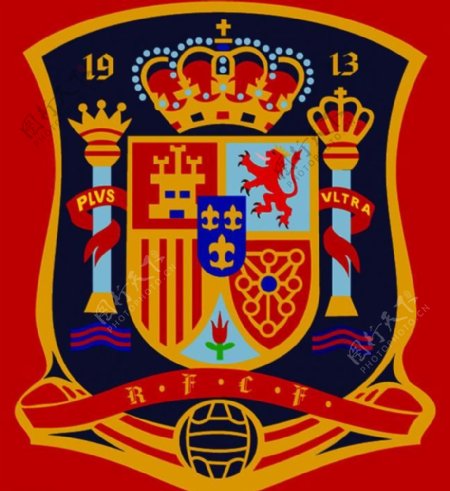 西班牙队徽图片