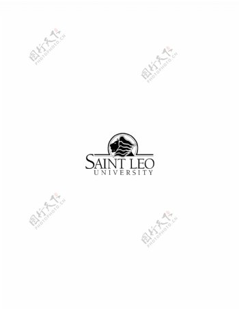 SaintLeoUniversitylogo设计欣赏SaintLeoUniversity高级中学LOGO下载标志设计欣赏