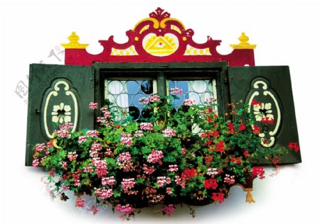 欧式花窗花式窗户图片