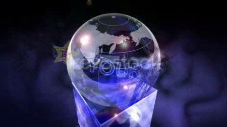 魔法水晶球ae模版图片
