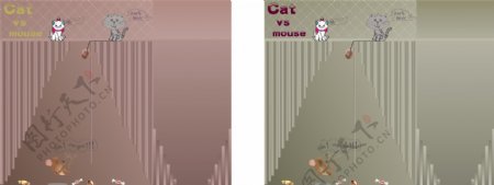 猫和老鼠卡通手袋图片
