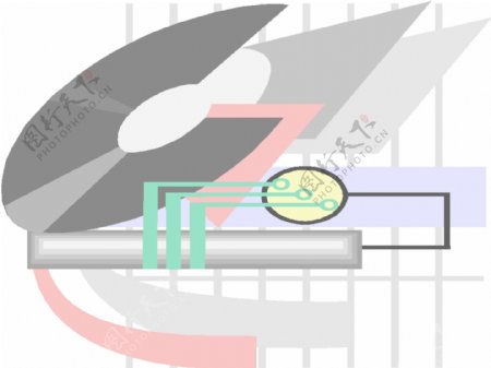 科技电子商业矢量素材模板下载