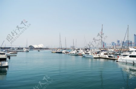 青岛奥帆中心风景图片