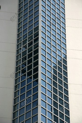 现代建筑高楼大厦商业区建筑物高科技区