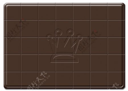 巧克力块立体背景素材