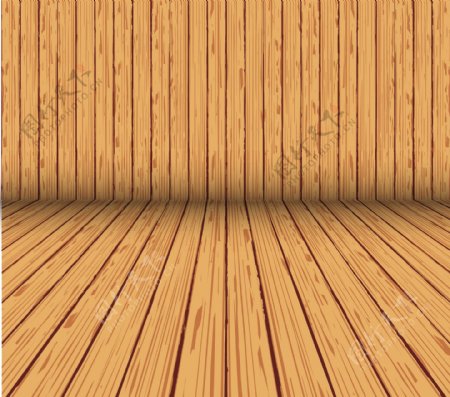 创意木材纹理背景矢量素材