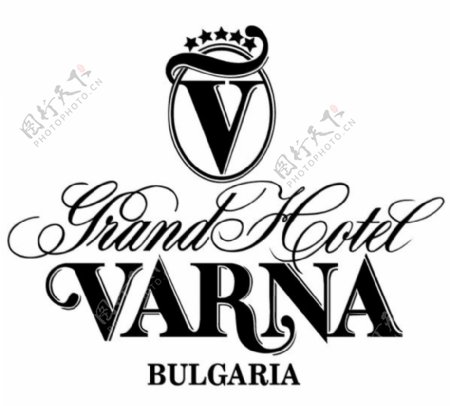 VarnaGrandHotellogo设计欣赏瓦尔纳大酒店标志设计欣赏