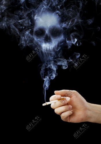 吸烟等于公益广告设计图片