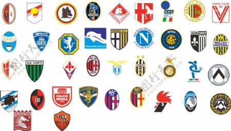 意大利足球logo图片