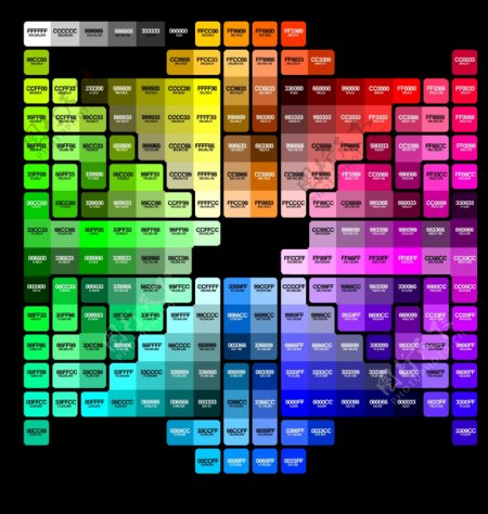 超精品RGB色值表