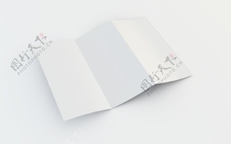 画册设计三折页空白本图片