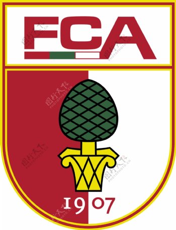 奥格斯堡足球俱乐部徽标图片
