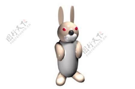 兔子模型图片