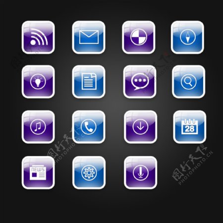 手机界面icon制作图片
