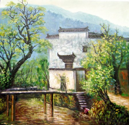 江南村子图片