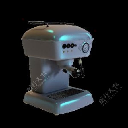 3D咖啡机模型