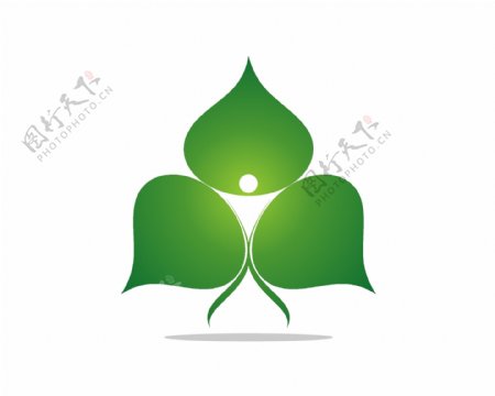 绿色健康logo设计