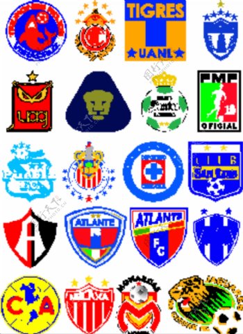墨西哥足球的标志