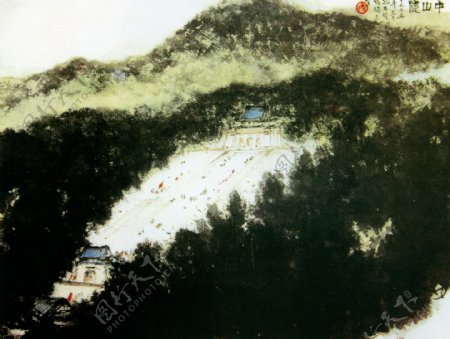 中山陵图片