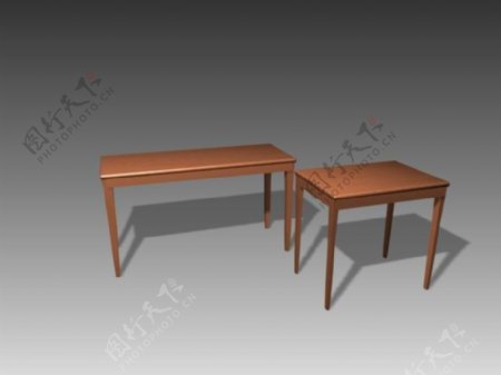 常见的桌子3d模型桌子图片16