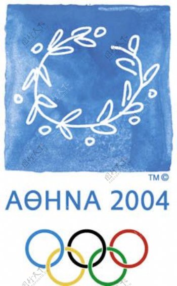 希腊雅典第二十八届奥运会会徽