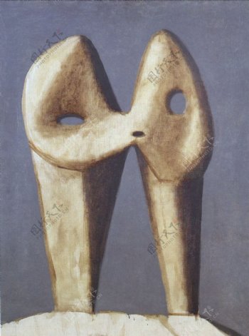 1929Lebaiser1西班牙画家巴勃罗毕加索抽象油画人物人体油画装饰画