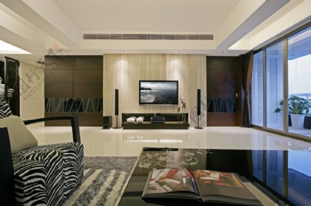 简洁室内客厅3d效果图