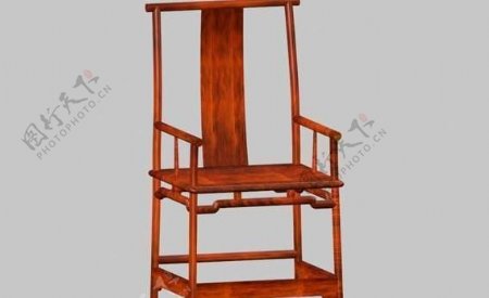 明清家具椅子3D模型a006