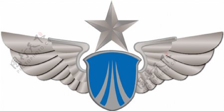 空军标志矢量素材
