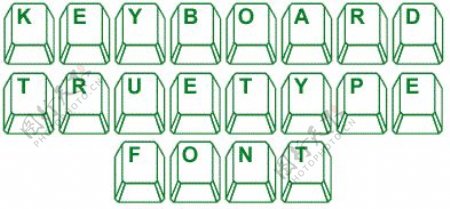 键盘字体
