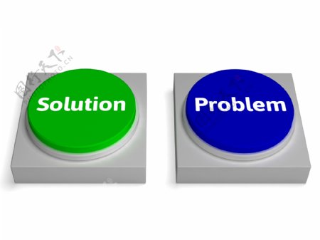 问题和解决方案的按钮显示的问题或解决