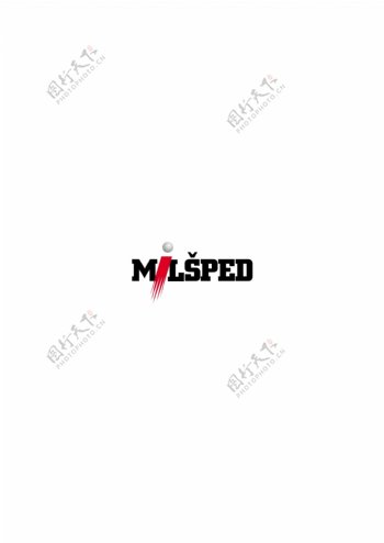 Milspedlogo设计欣赏Milsped轻轨地铁标志下载标志设计欣赏